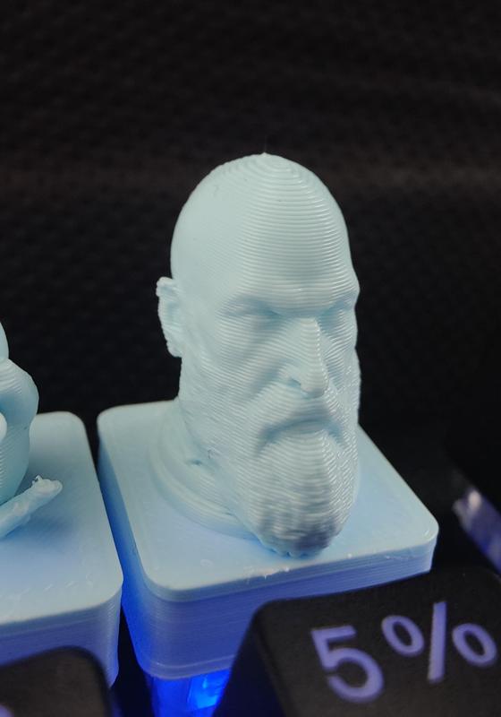 kratos head keycaps