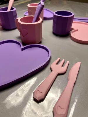 Heart Tea Party Playset
