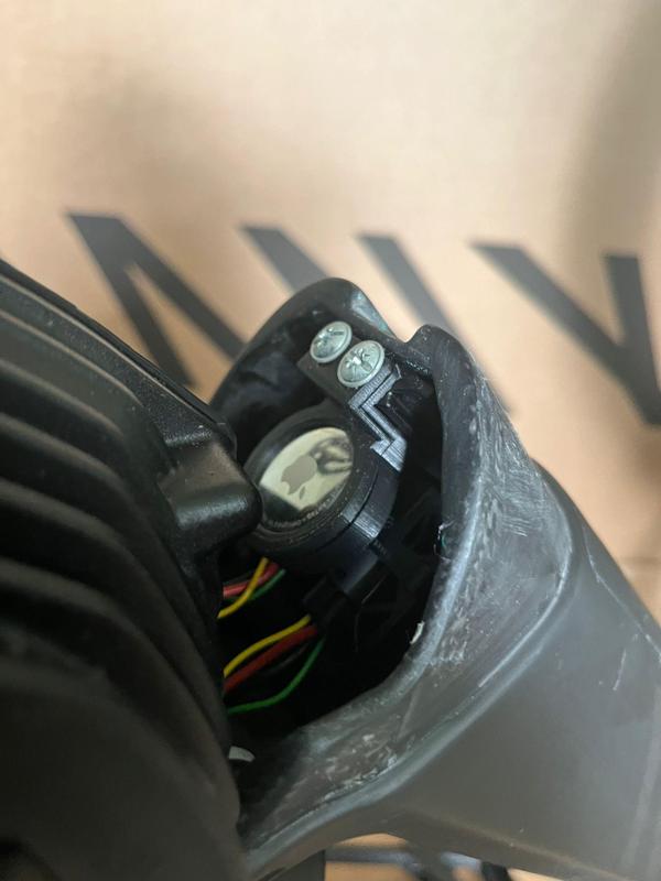 Airtag bike mount, hidden mountain bike (fits Canyon, among others), Bosch e-bike