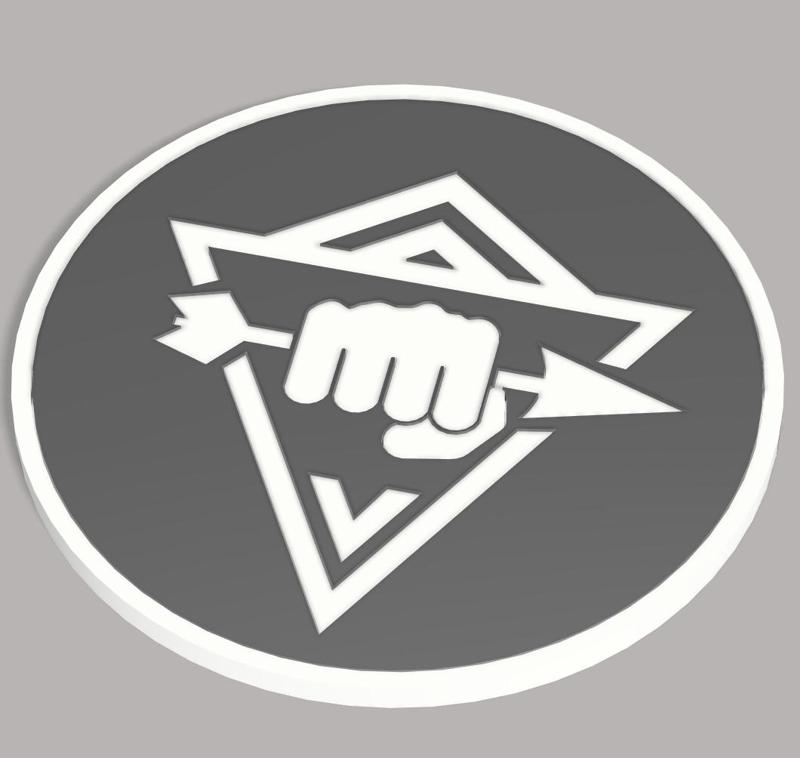 Fist Arrow medallion