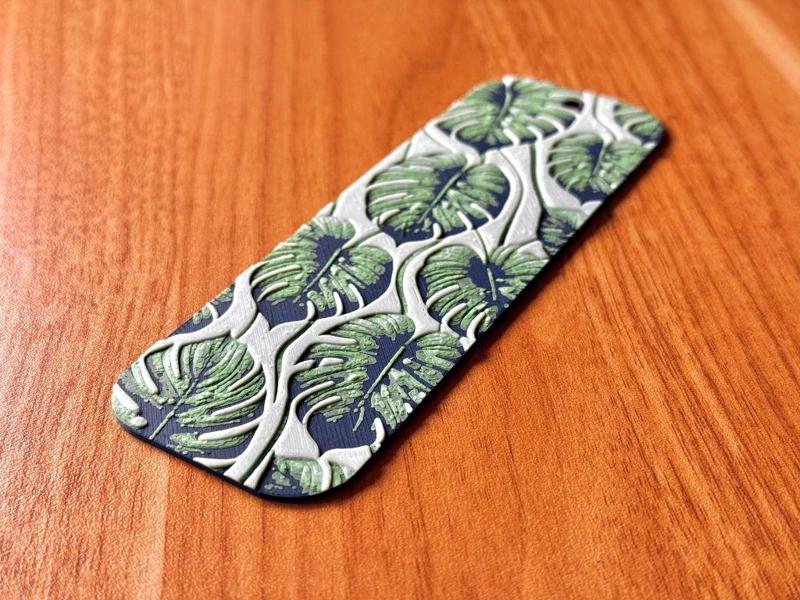 Monstera Leaf Bookmark Tropical Gift for Readers