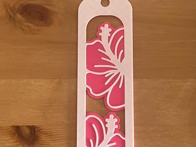 flower bookmark