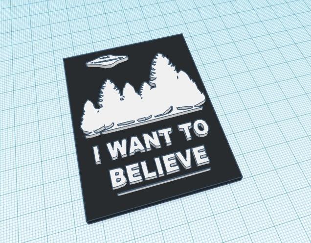 Fridge Magnet X Files
