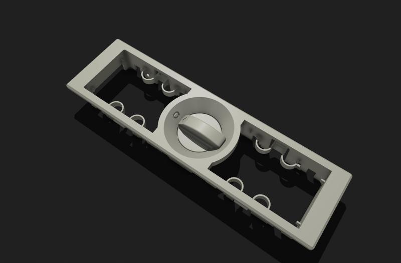 Rear Interior Reading light- Bracket - OEM part: 6Q0947291A; VW - Polo, Vento, Jetta, Touran; Seat - Leon mk2, Altea, Toledo