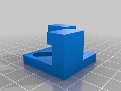 FlashForge Creator Pro - Corner Glass clips