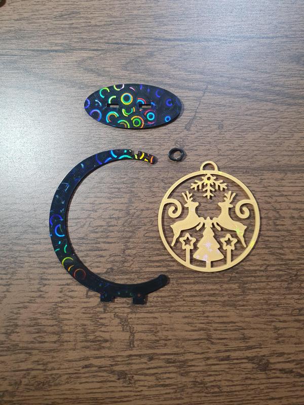 FLEXIBLE CHRISTMAS REINDEER ORNAMENT 2025