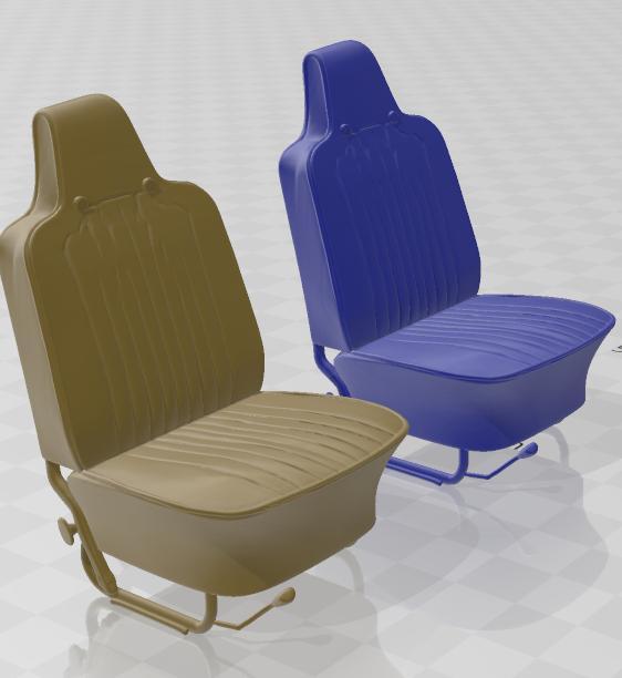 Seat VW vocho super beetle for RC and customs