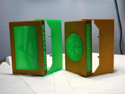 Cassette Tape Case with Customizable Logos / Album Art