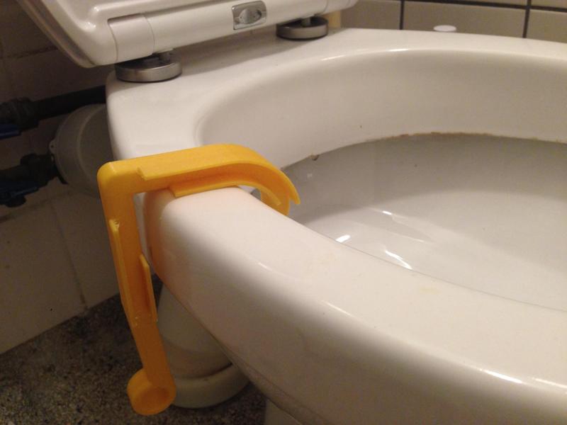 Dialysis Toilet Bowl Clip