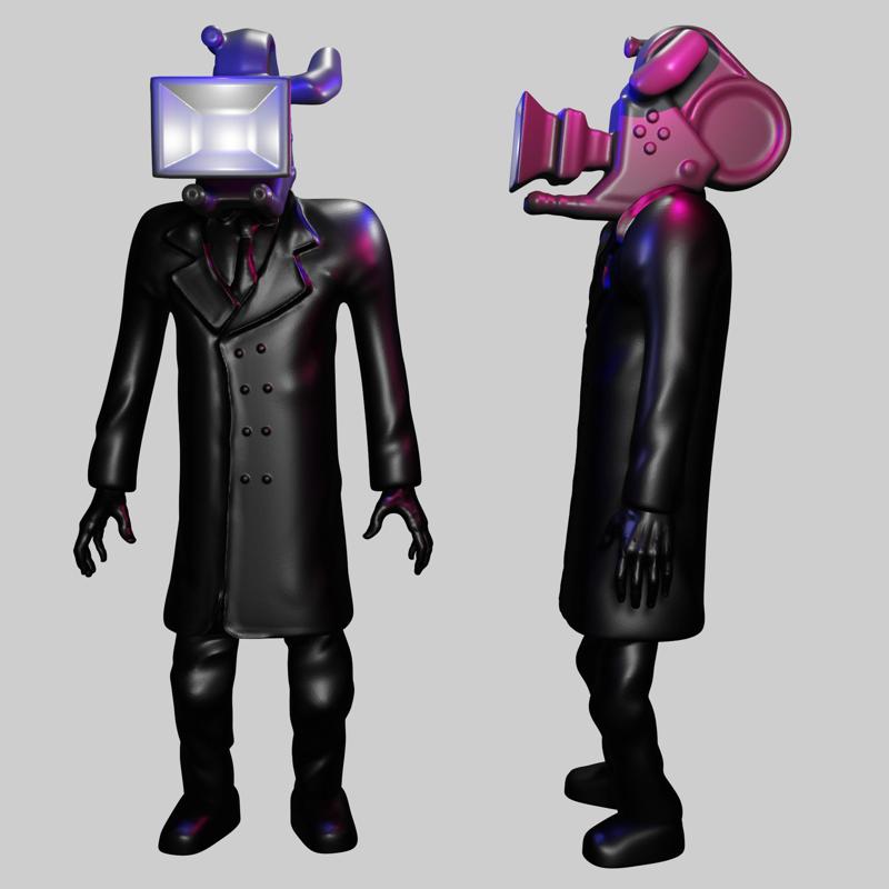 UPGRADET CAMERAMAN SKIBIDI TOILET | 3D FAN ART