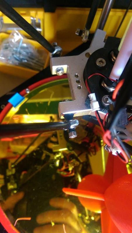 Rod End mount for Geeetech Rostock G2S