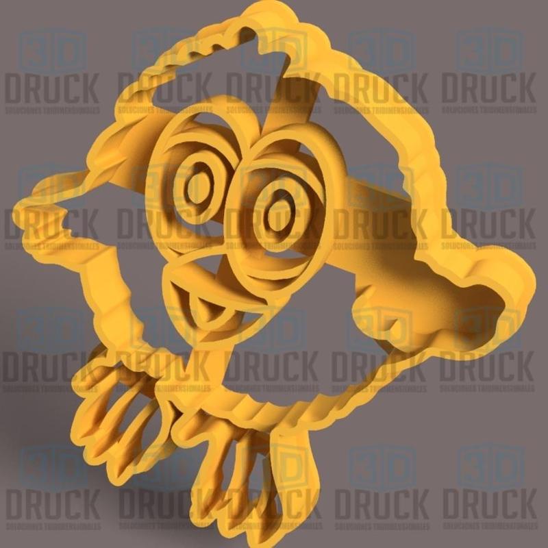 Pollito La Granja de Zenon - Chicken Zenon´s Farm Cookie Cutter