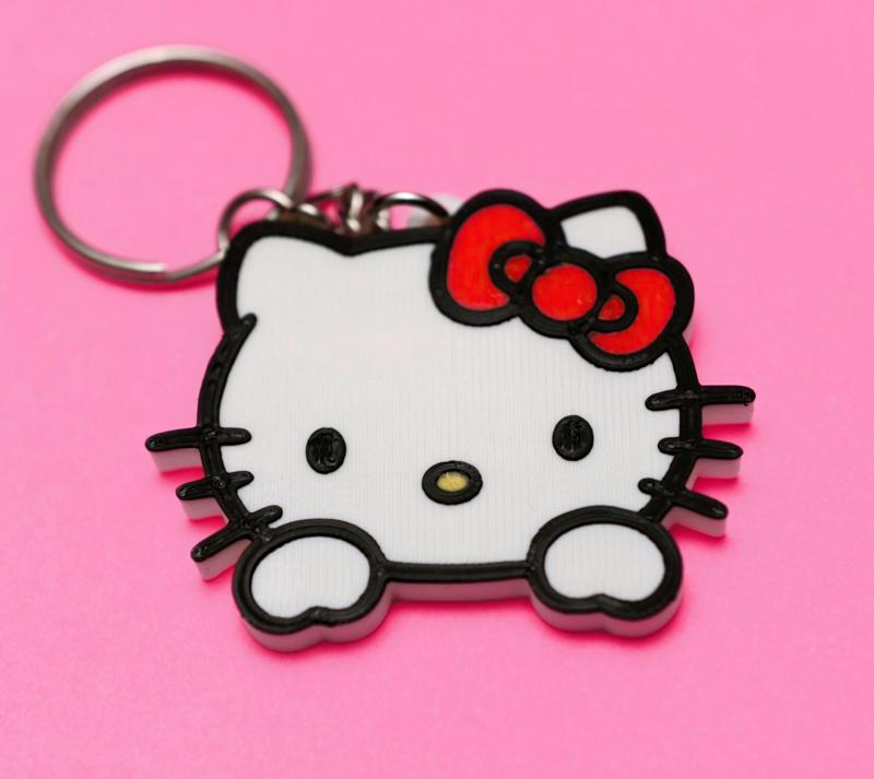 Hello Kitty Keychain - Toytaku Prints