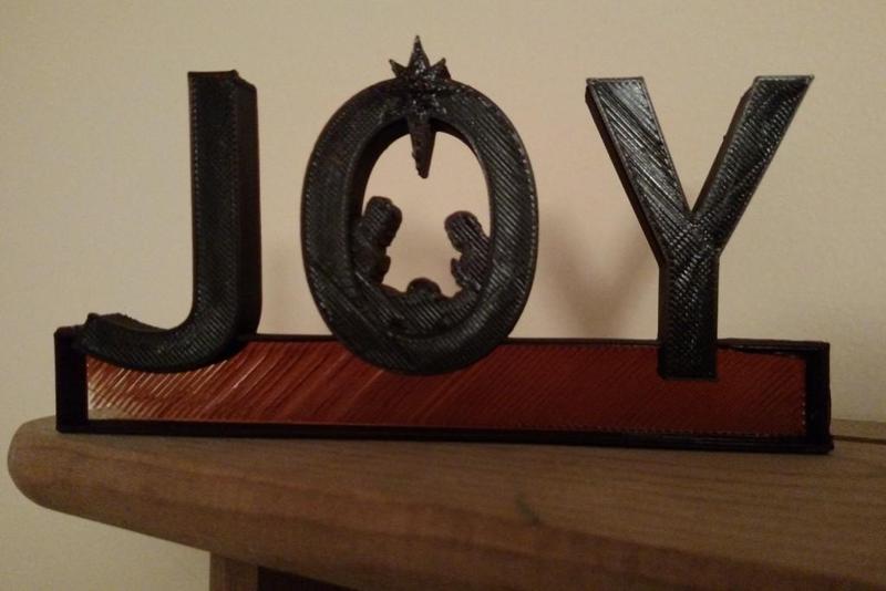 Mantel Decor: Nativity