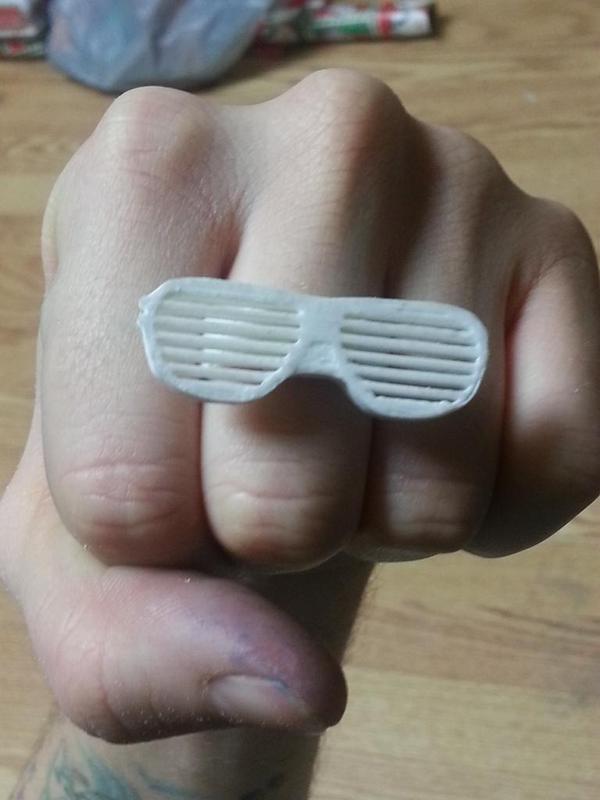 Sunglasses Topper - Stubby Mini Ring-a-Thing