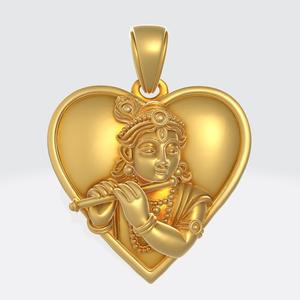 Krishna Pendant Keychain N3