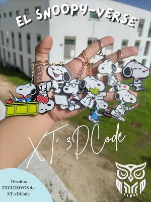 Snoopys keychain package