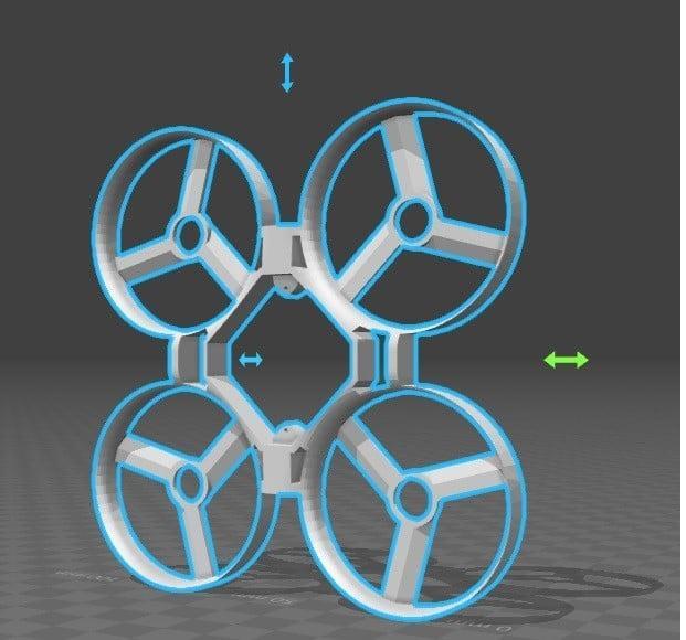 Eachine qx70 adapted design