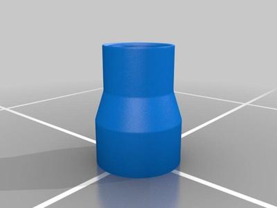 2.5 to 1.875 straight vacuum adapter (Dewalt table saw)