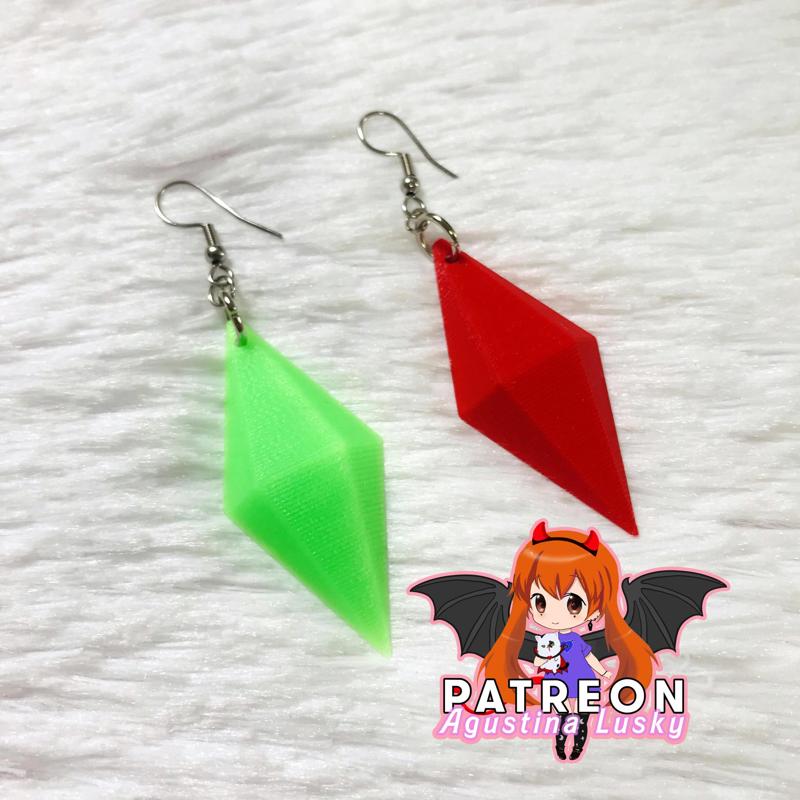 The Sims Plumbob Earrings