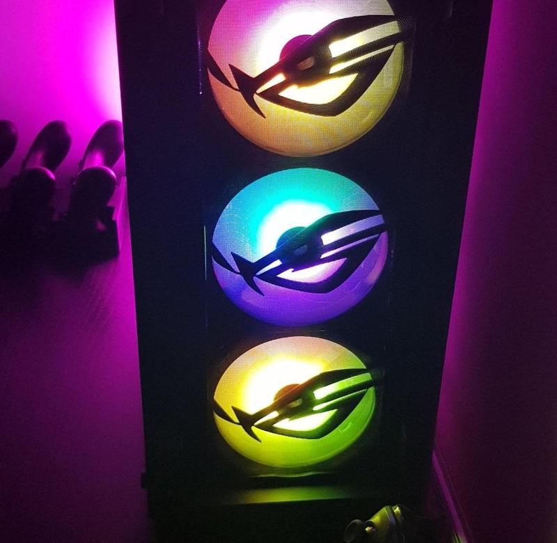 120mm gaming pc fan grill