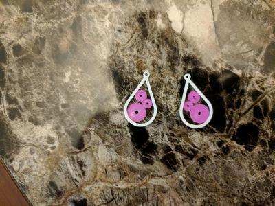 Gear Earrings - Two Piece