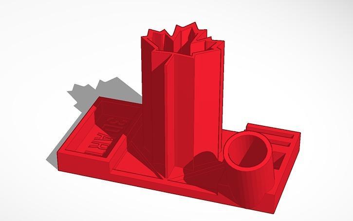 Canadian Flag 100x50x10mm Office pen holder