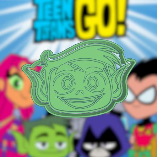 TEEN TITANS GO BEAST BOY COOKIE CUTTER