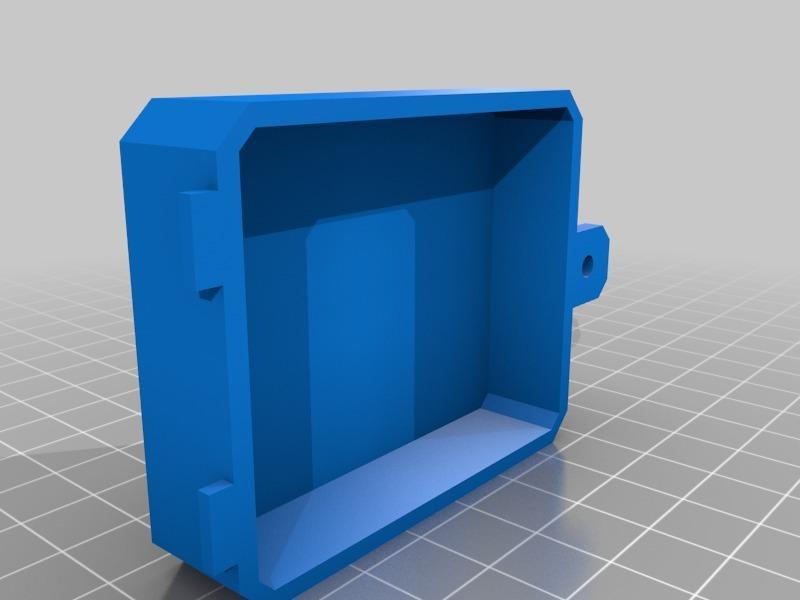 Nerf Barricade - extended battery door for LiPO batteries