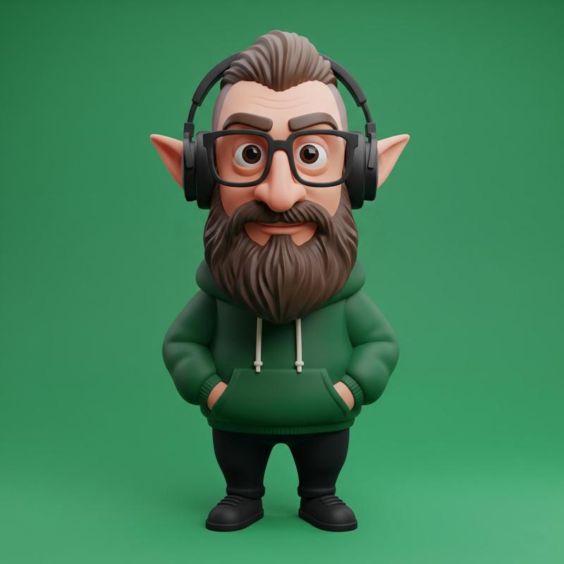 Duende Pablo 🍀Elf Goblin 3D Model Fan Art ARG