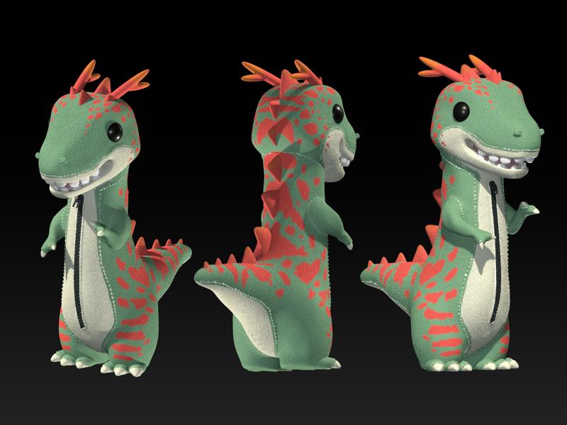 Chefosaurus Rex & Pyro Dino – Once Human Fan Art STL | 3D Printable Figurine (FDM & Resin)