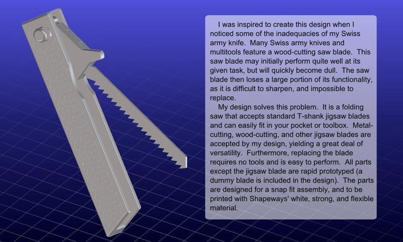 Folding Pocket Saw v1.1
