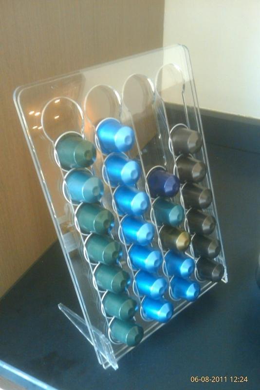Nespresso coffee capsule holder