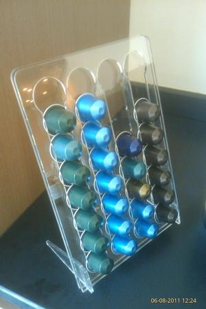 Nespresso coffee capsule holder