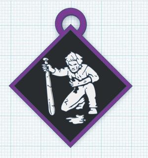 Keychain Dead By Daylight - Second Wind