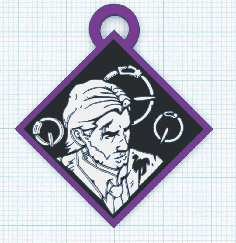 Keychain Dead By Daylight - Deadline