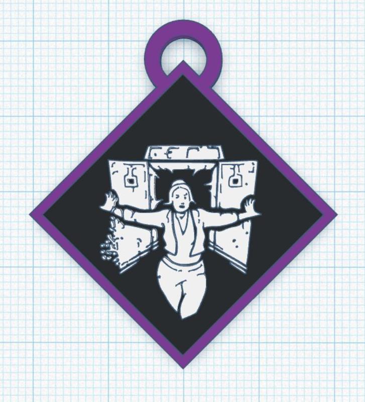 Keychain Dead By Daylight - Head On