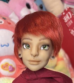 Dxgirly Designs Felix BJD Head ONLY