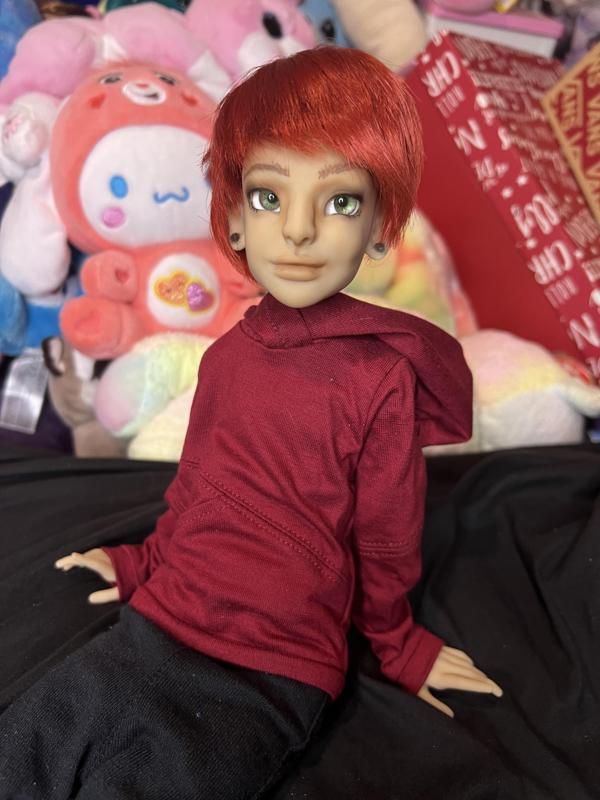 Dxgirly Designs Felix BJD Head with Slim Male Body