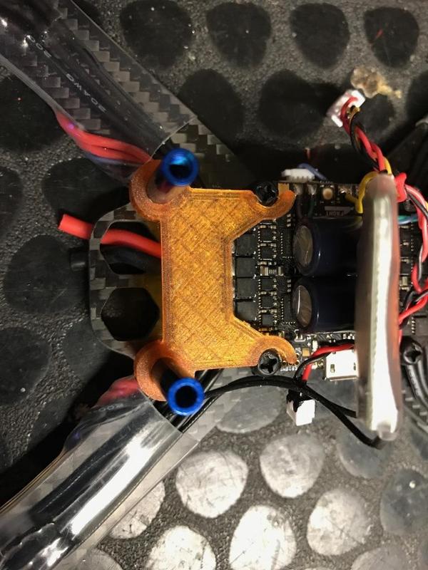 Super Simple RX mount for the BlackPearl longX