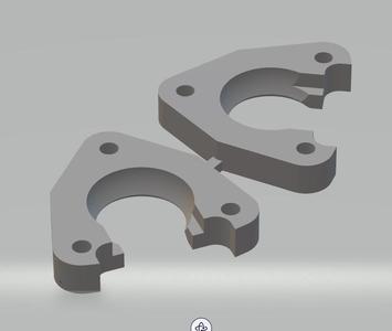 Tamiya Clodbuster C1 part axle part