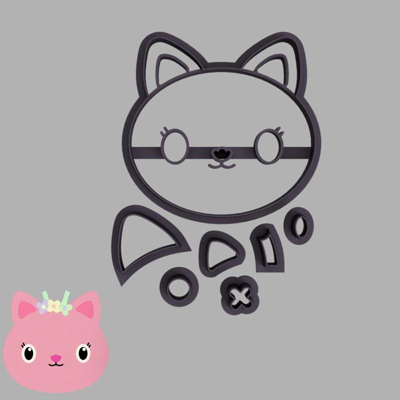 CORTADOR DE BISCOITO - PASTA AMERICANA - CASA MAGICA DA GABBY