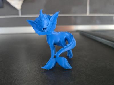 Pokemon Vaporeon Minimal Design coloring model