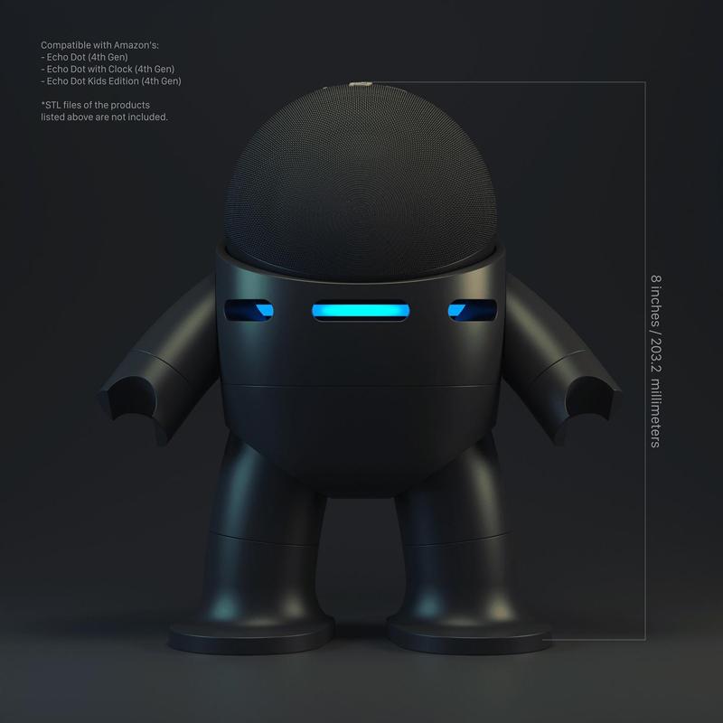 Bot Plus One - Echo Dot (4th Gen) Holder