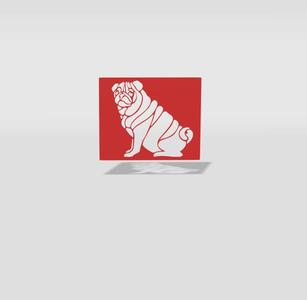 stencil pug