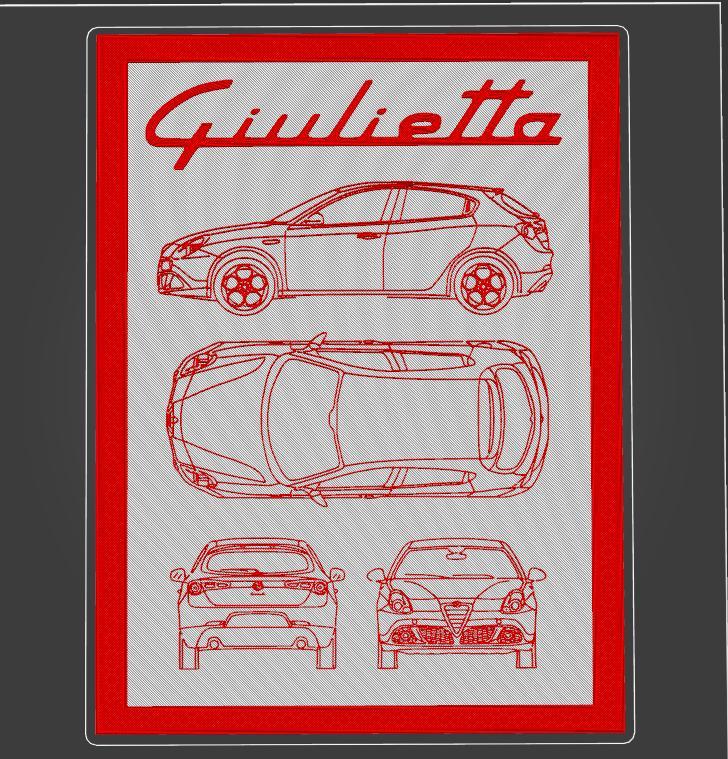 alfa romeo giulietta frame