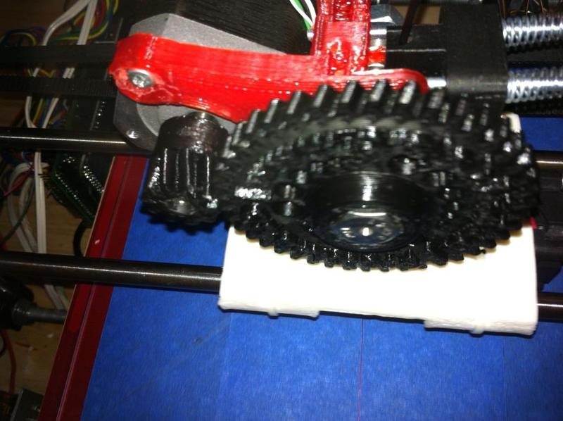 RepRap2 Idler Helix Spur Gears