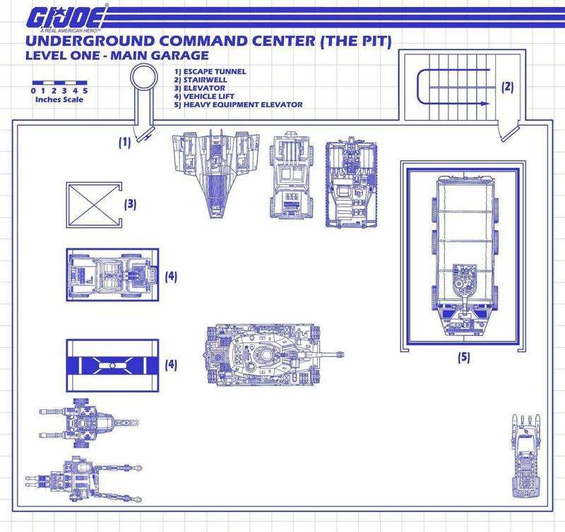 GI Joe The Pit Playset 1:18 3.75" Scale