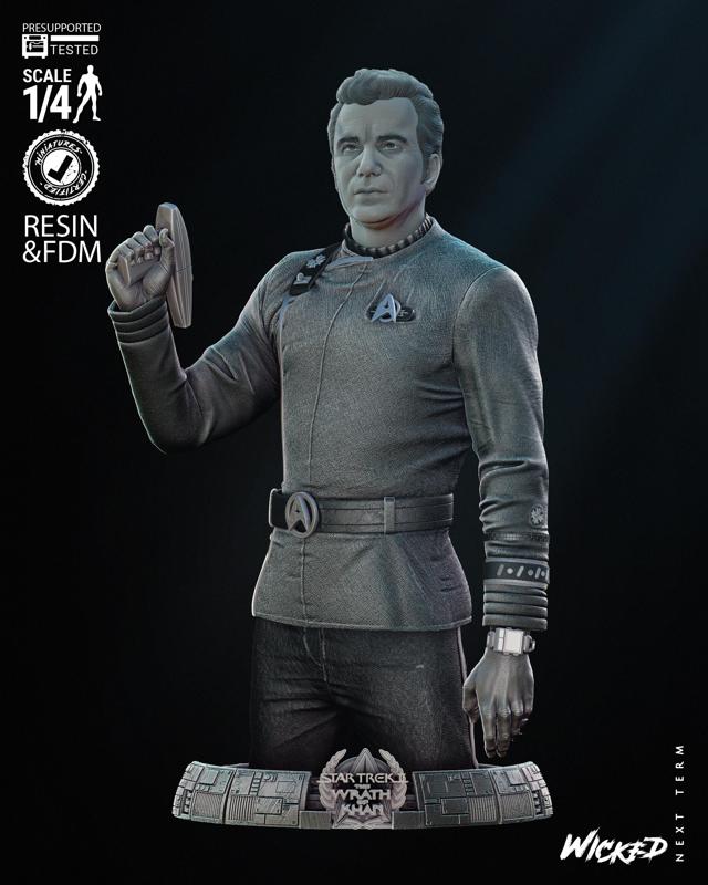 WICKED MOVIE KIRK BUST: TESTED AND READY FOR 3D PRINTING