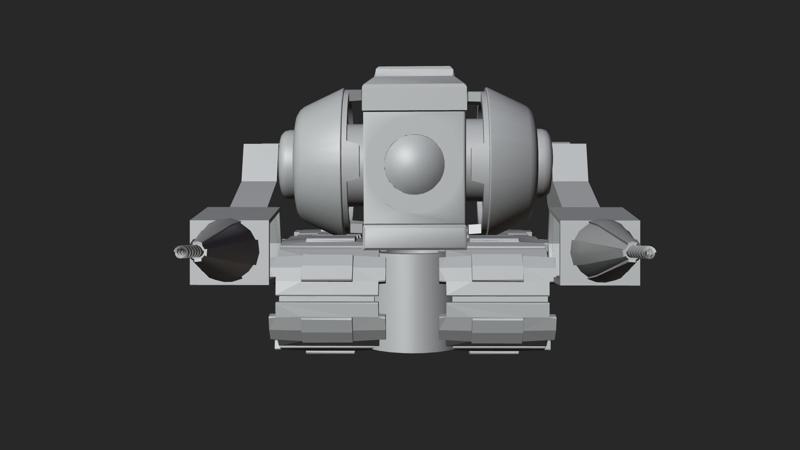 The mining bot GAME-READY 3D modell